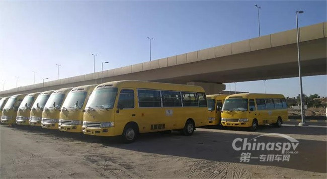 375輛金旅校車(chē)在科威特