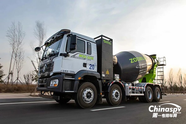 冰城哈爾濱“來電”，陜汽電動(dòng)攪拌車批量交付