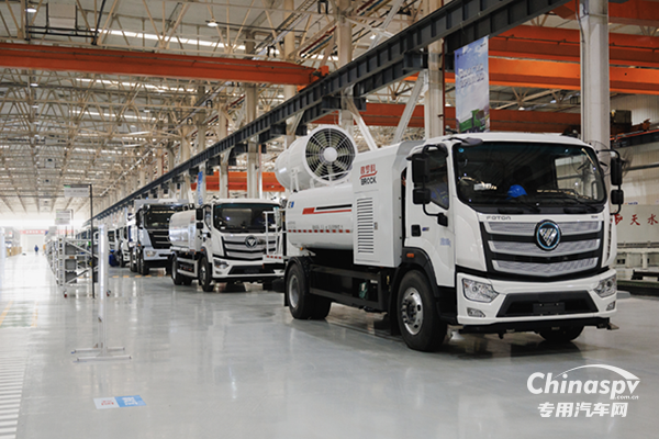 唐山基地投產(chǎn)！260臺福田普羅科新能源環(huán)衛(wèi)車大單簽約