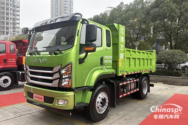 建筑工地到底有誰在??？-江淮飛越J3自卸車