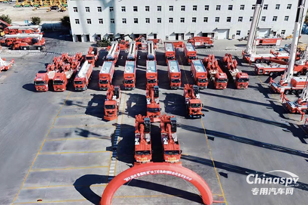 防災(zāi)、減災(zāi)、救災(zāi)，徐工數(shù)十臺“高精尖”應(yīng)急救援裝備奔赴全國各地