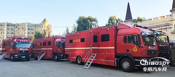 再添戰(zhàn)勤保障新力量！森源鴻馬戰(zhàn)勤保障車輛“入伍”黑龍江