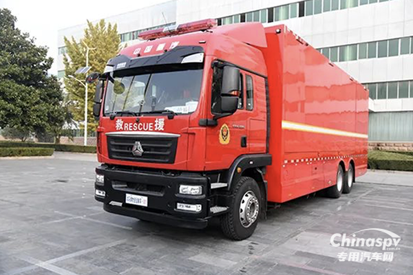 以車代庫 快速反應(yīng) 森源鴻馬消防裝備運輸車