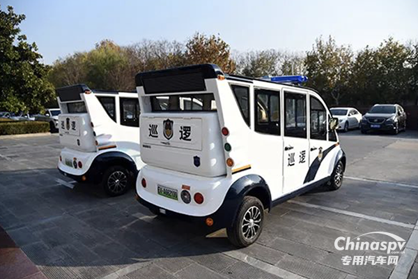 森源鴻馬電動巡邏車正式入駐清明上河園