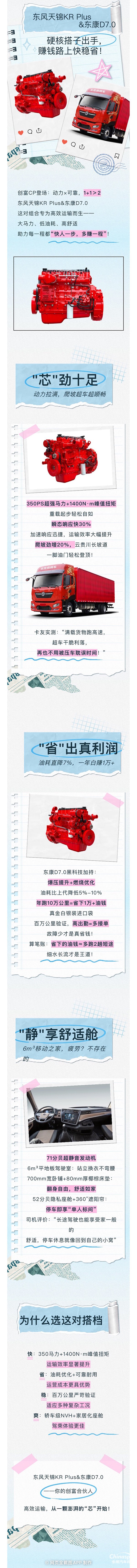 東風(fēng)天錦KR Plus&東康D7.0：硬核搭子出手，賺錢路上快穩(wěn)??！