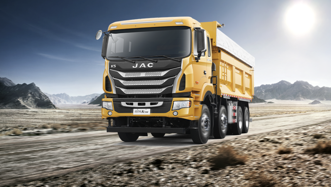 江淮格爾發(fā)K5W 8×4自卸車，2023助你高效高收益！