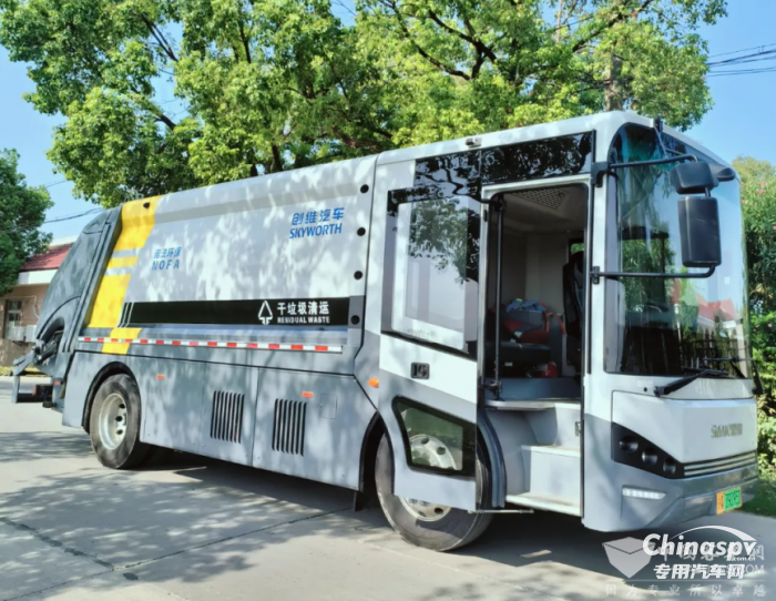 上海松江：噪音擾民投訴下降64% 這種新能源壓縮式垃圾車慧民又利民