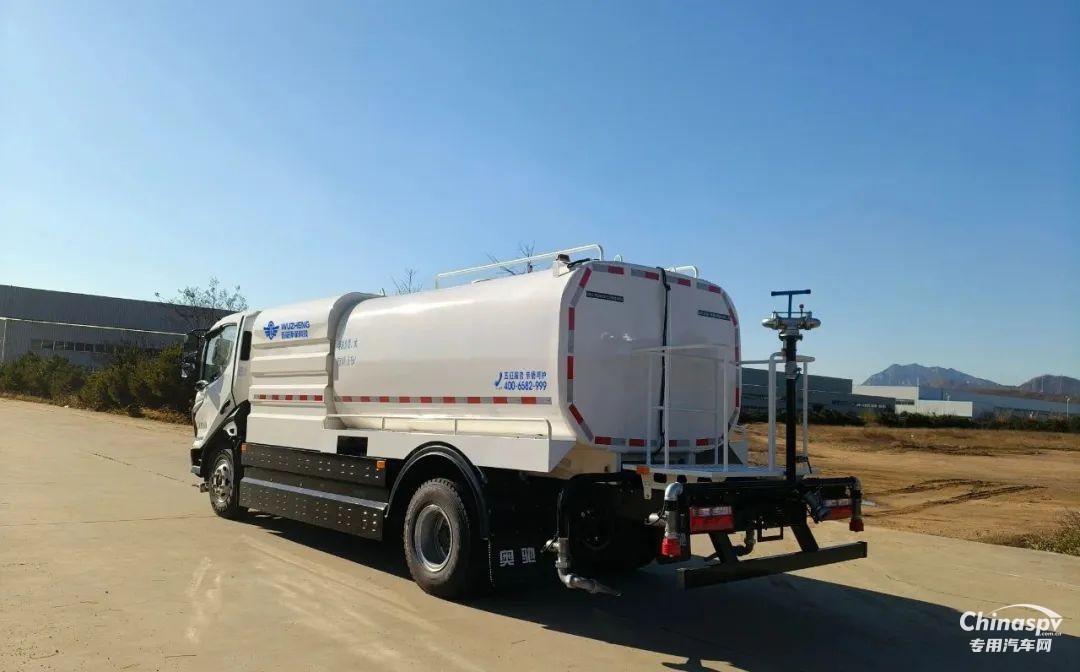 五征12方純電動清洗車，凈城市之塵