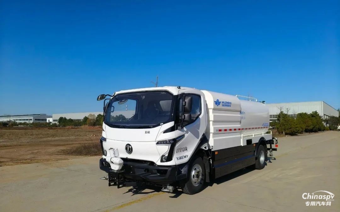 五征12方純電動清洗車，凈城市之塵