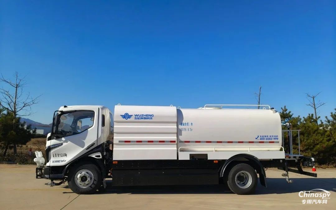 五征12方純電動清洗車，凈城市之塵