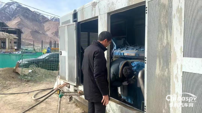 濰柴發(fā)電機(jī)組征戰(zhàn)雪域高原、巍巍昆侖！
