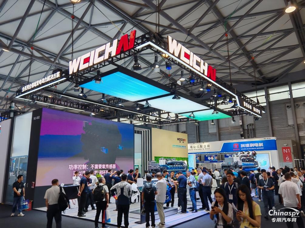 上海GPOWER動力展上，濰柴又搞“大”動作