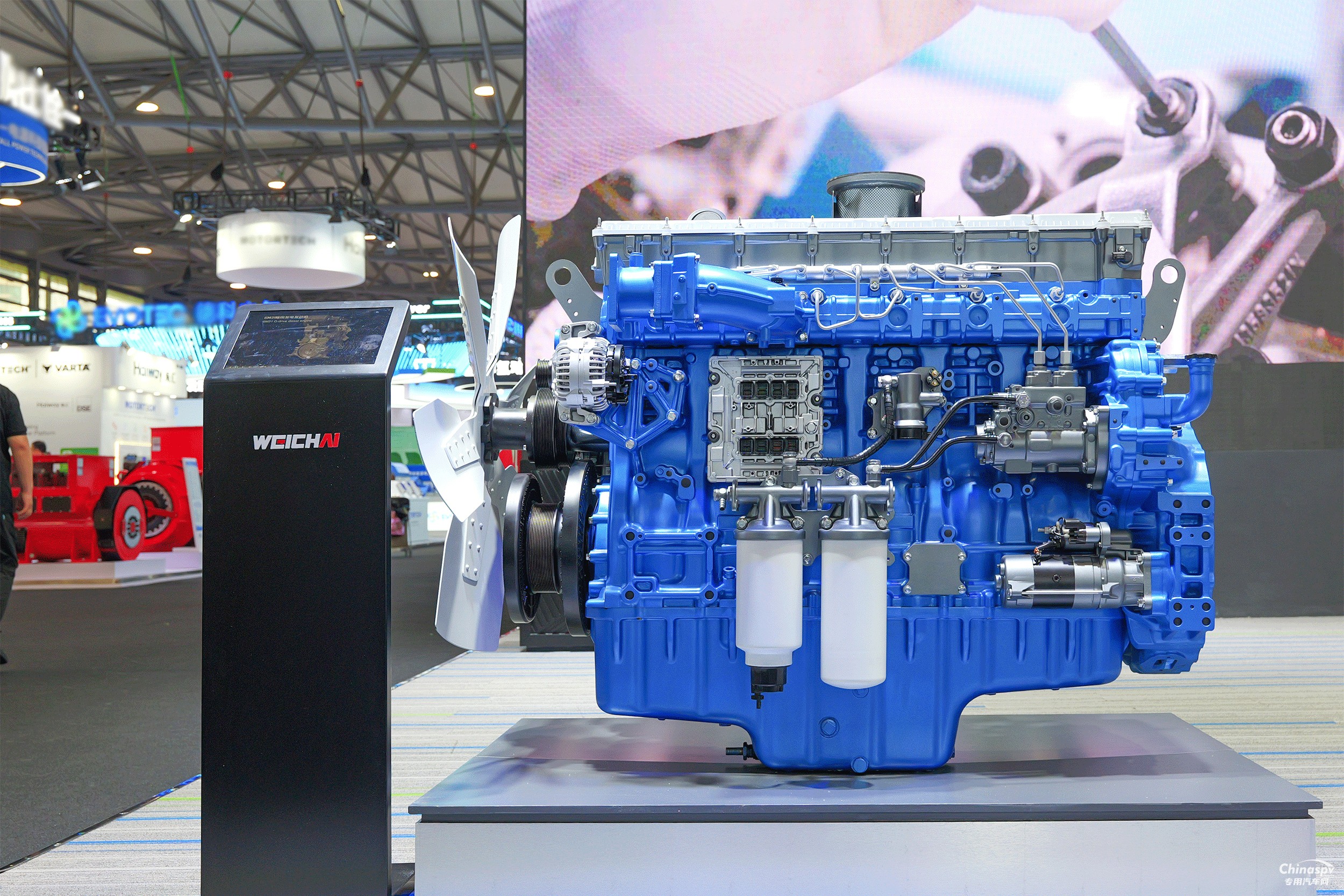 上海GPOWER動力展上，濰柴又搞“大”動作