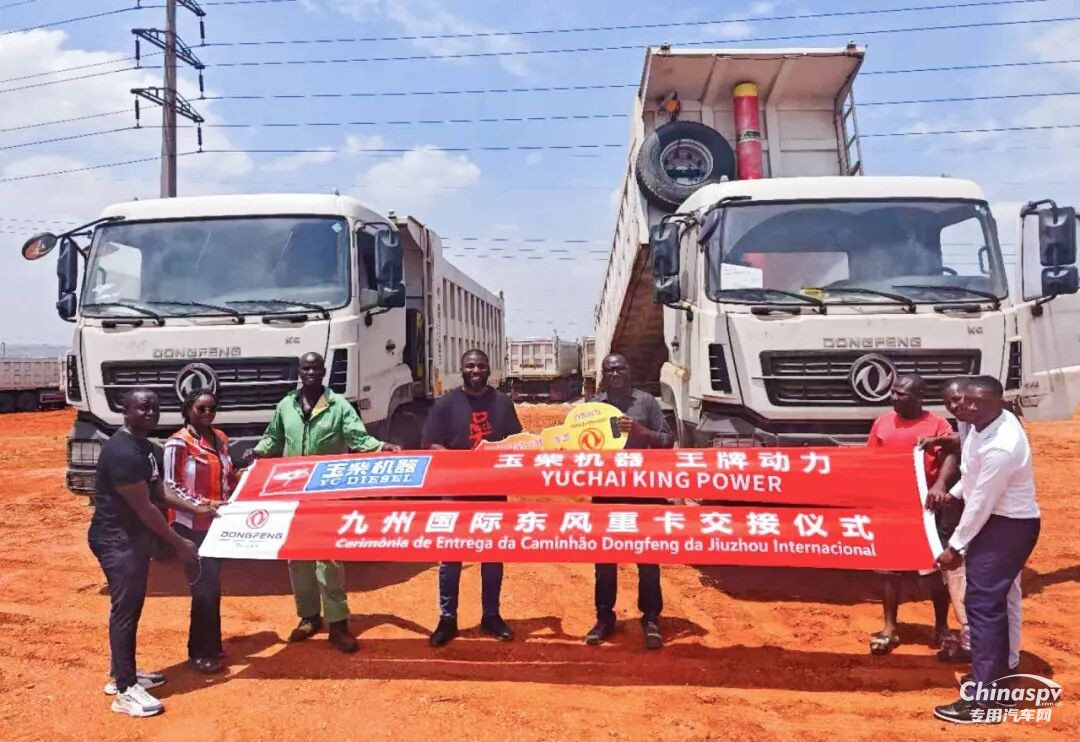 玉柴重卡發(fā)動(dòng)機(jī)批量交付非洲安哥拉