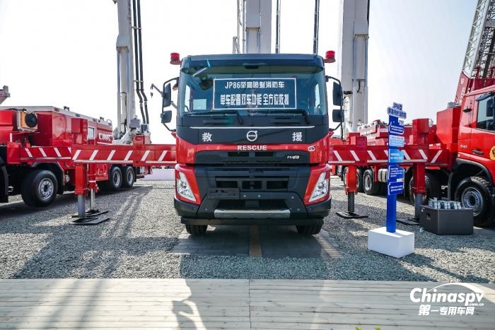 消防圈“大V”甄選 27臺(tái)沃爾沃底盤車亮相中國(guó)消防展