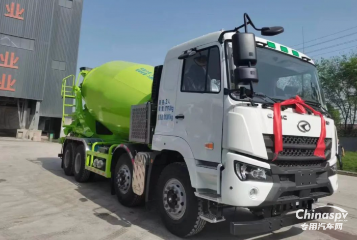 星馬輕騎兵電動(dòng)上裝攪拌車(chē)，助力卡友高效盈運(yùn)每一程